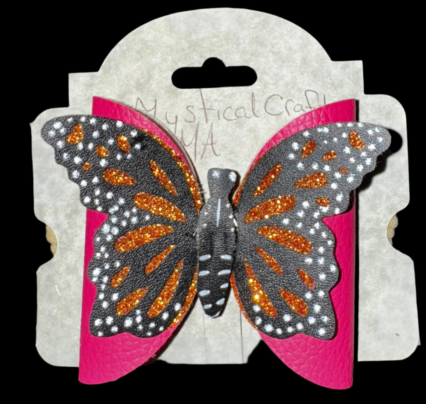 Monarch Butterfly hairbow